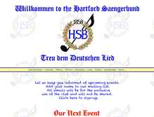 Tablet Screenshot of hartfordsaengerbund.org